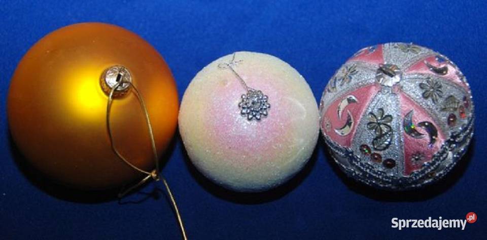 Likwidacja sklepu 3 duże bombki choinkowe Dom i Ogród Warszawa