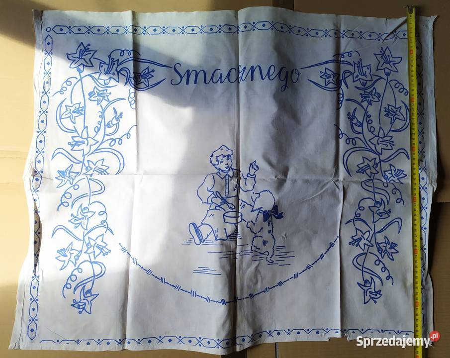 378 CHUSTA Kilim ludowy do powieszenia RETRO Łódź sprzedam