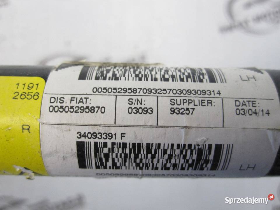 GIULIETTA LIFT 14r pas bezpieczeństwa lewy przód