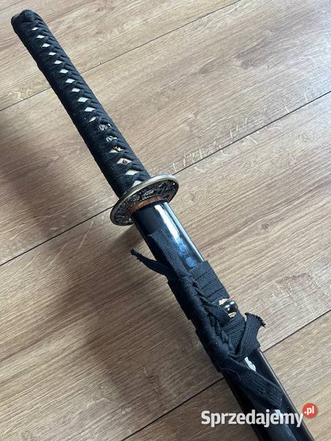 Katana miecz samurajski wykonany współcześnie Mrągowo