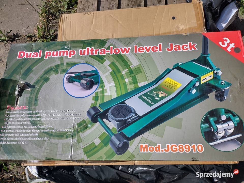 KATSU Hydrauliczny niskoprofilowy podnośnik