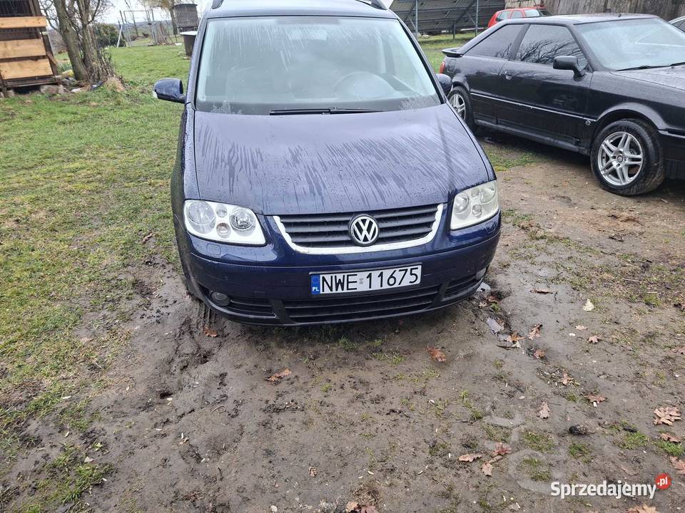 Vw touran hak Węgorzewo