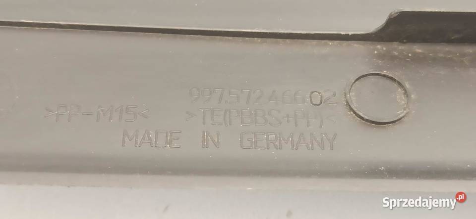 PORSCHE CAYMAN S 987 OSŁONA BŁOTNIKA PRAWA osobowe