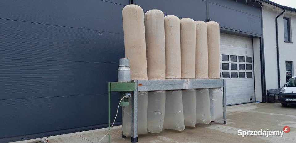 Odciąg do trocin 6 workowy 226 sprzedam