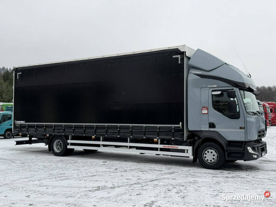 Renault D16280 E6 Firana Sypialka Tył Drzwi Dach Motoryzacja Widełki