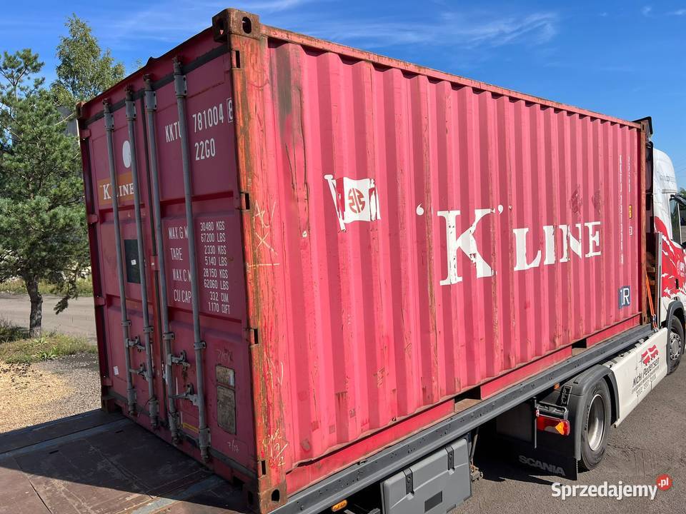 Kontener morski magazynowy 20DV 6 metrowy