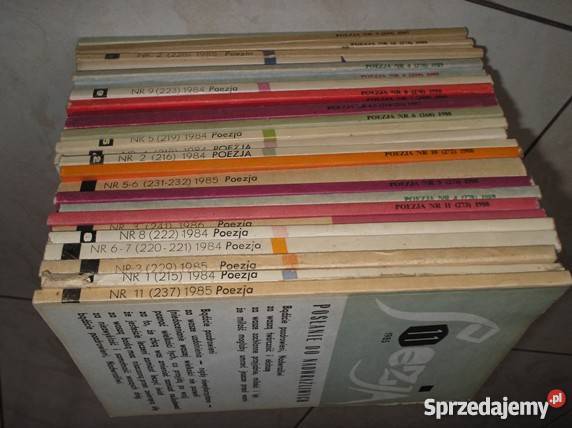 Kolekcja 27 miesięczników z serii Poezja