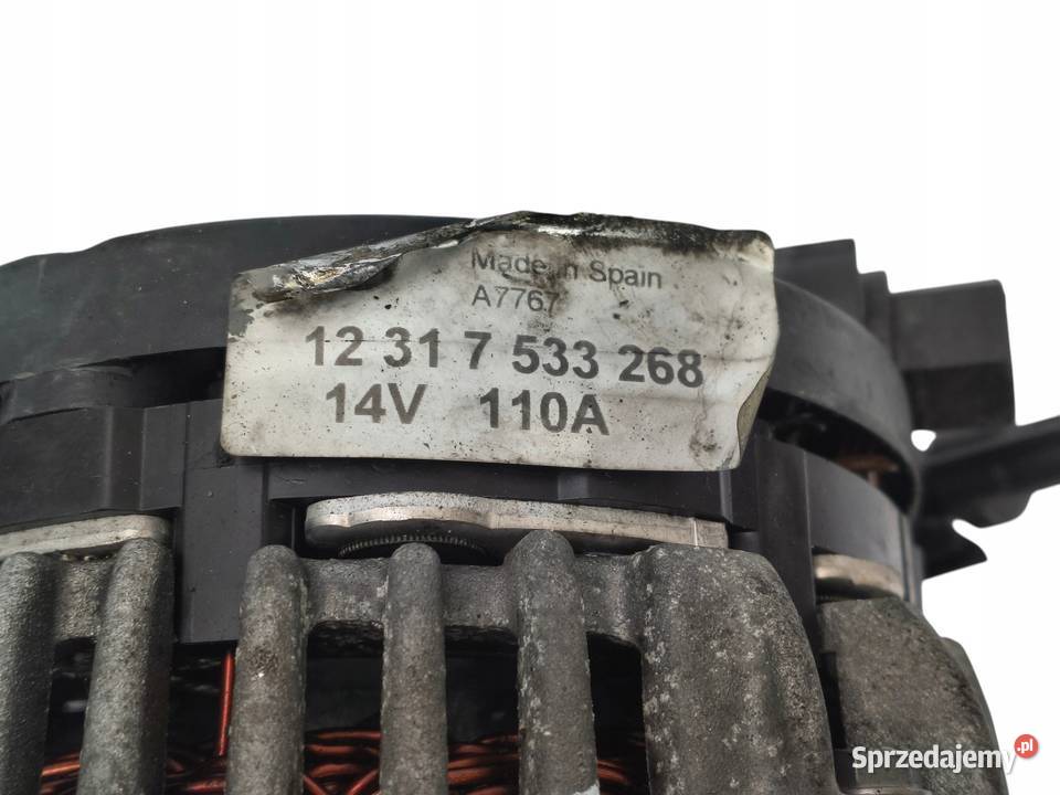 ALTERNATOR BMW E81 E82 E90 E92 E91 20D sprzedam