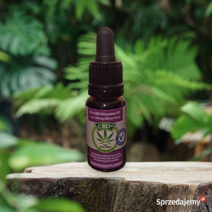Jacob Hooy CBD Olej 5 Witamina D3 10ml
