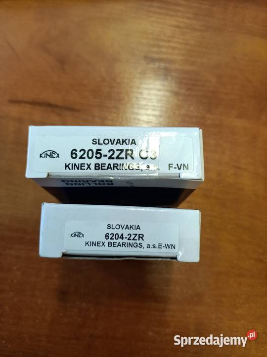 Łożysko kulkowe KINEX 6205 2ZR C3 i 62042ZR dolnośląskie Wrocław