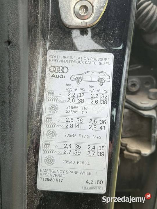 Audi a4b7 20 TDI 2x sline quattro autoalarm warmińsko-mazurskie Lubawa sprzedam