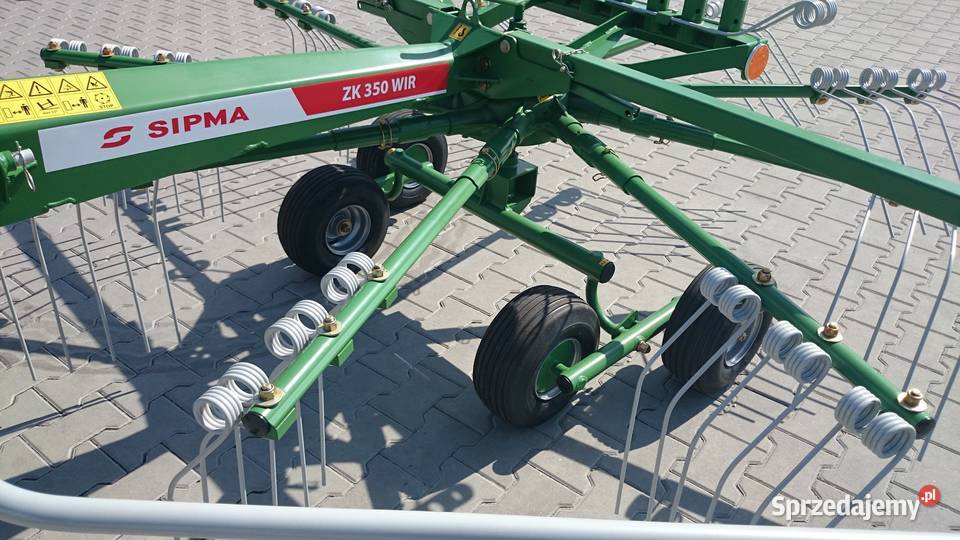 Zgrabiarka SIPMA ZK 350 WIR SIPMA ZK 450 WIR ZK Rolnictwo Sulejów