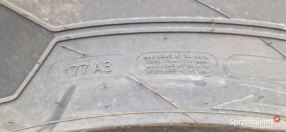 52085r42 208r42 Michelin 80 bieżnik bez napraw Nowe Miasto Lubawskie
