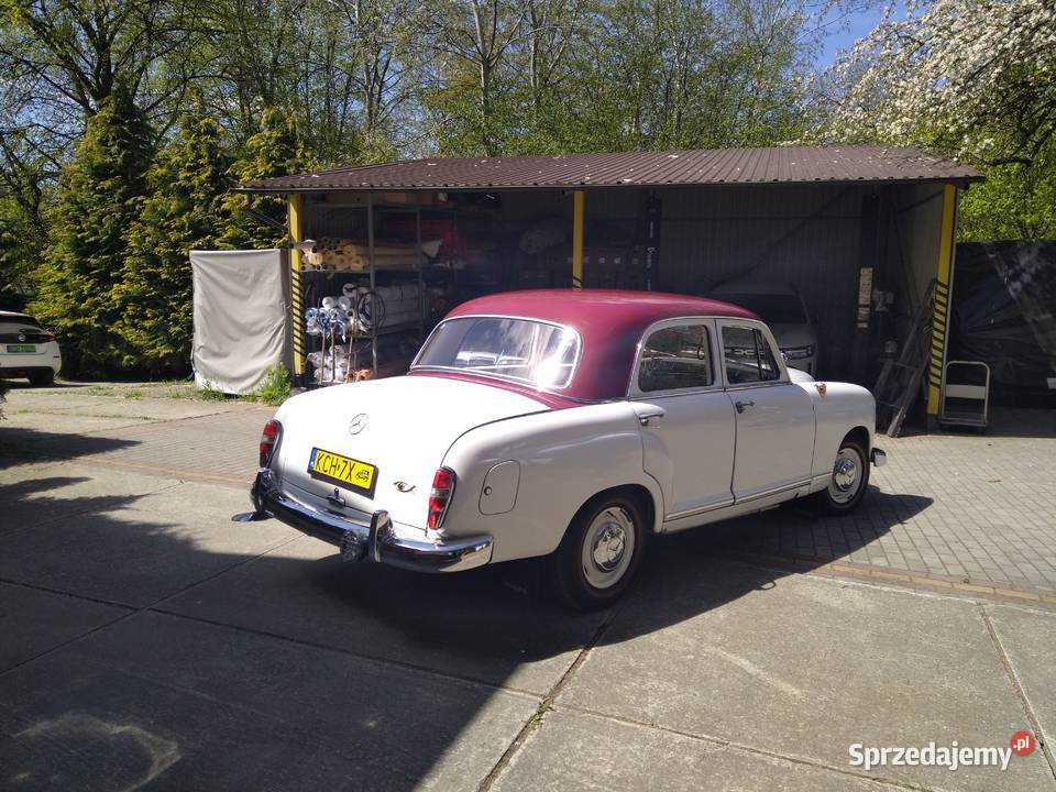 Mercedes W121 PONTON perełka 1962r zabytek małopolskie Trzebinia sprzedam
