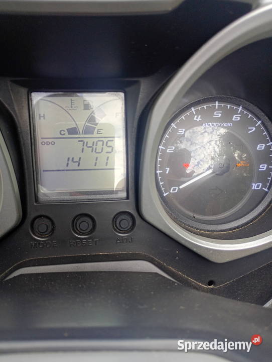Kawasaki J300 2014 74 kufer i wysoka szyba Rok produkcji 2014 Wilczyn