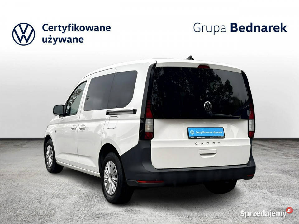 Volkswagen Caddy Bezwypadkowy Salon Polska nieuszkodzony Volkswagen Łódź