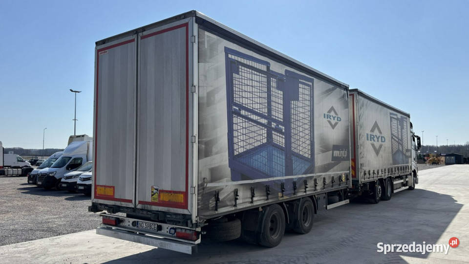 Mercedes Actros E6 250t PLANDEX PTL18 180t Grójec