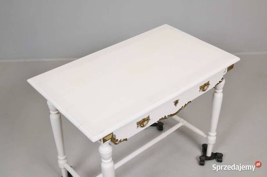 Stare biurko konsola XIX w Budzyń