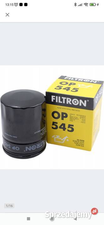 Filtr Oleju Filtron OP545 Fiat Bravo Doblo Marea