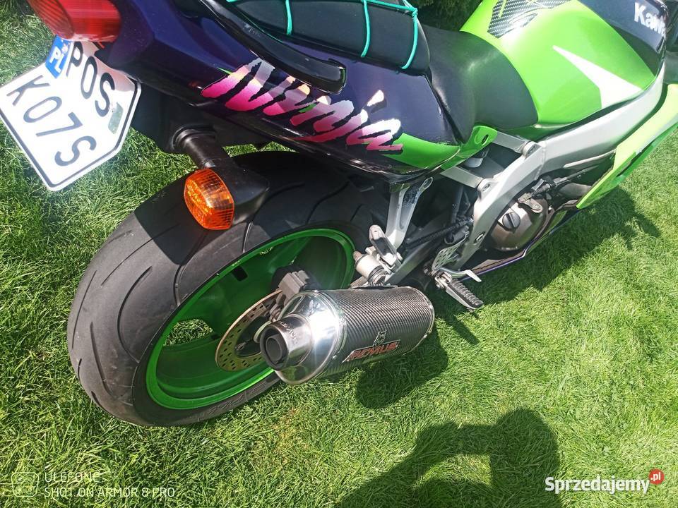 Kawasaki ZX6R Ninja Zielona z Niemiec Iwł w Ostrów Wielkopolski