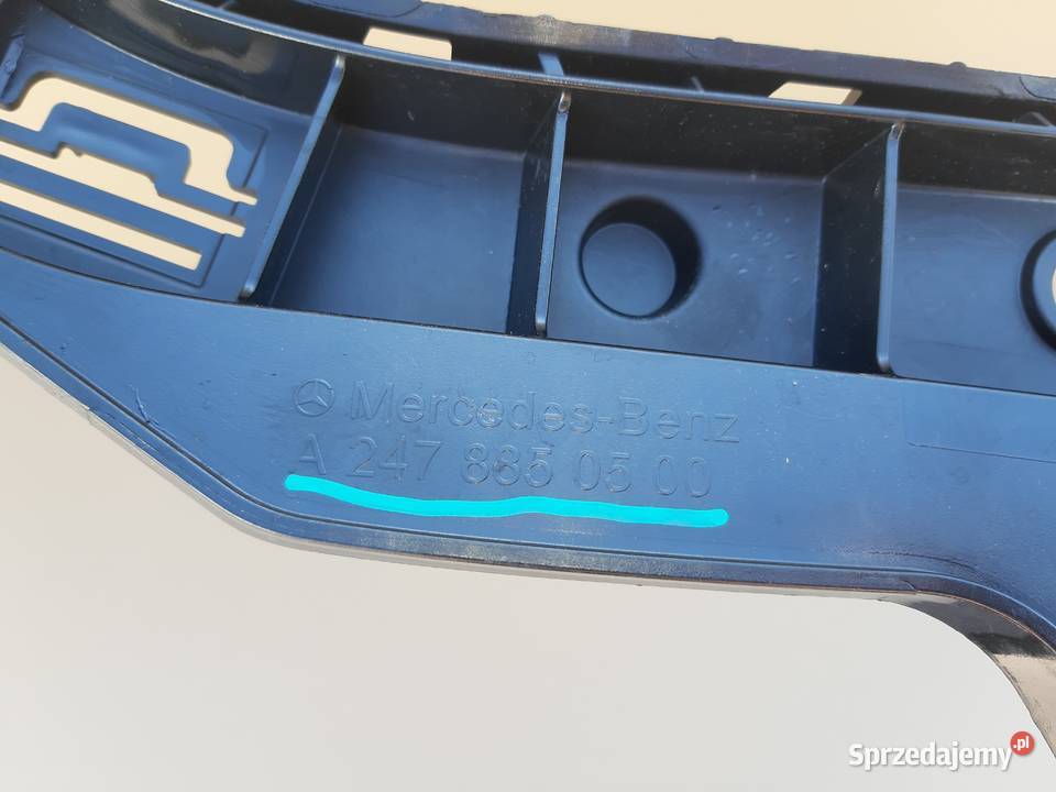 MERCEDES W247 BKLASA ŚLIZG ZDERZAKA PRAWY TYŁ Trzciel sprzedam