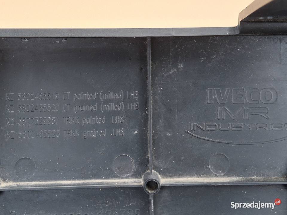 IVECO SWAY STOPIEŃ DOLNY LEWY OBUDOWA WNĘKA Bieleń