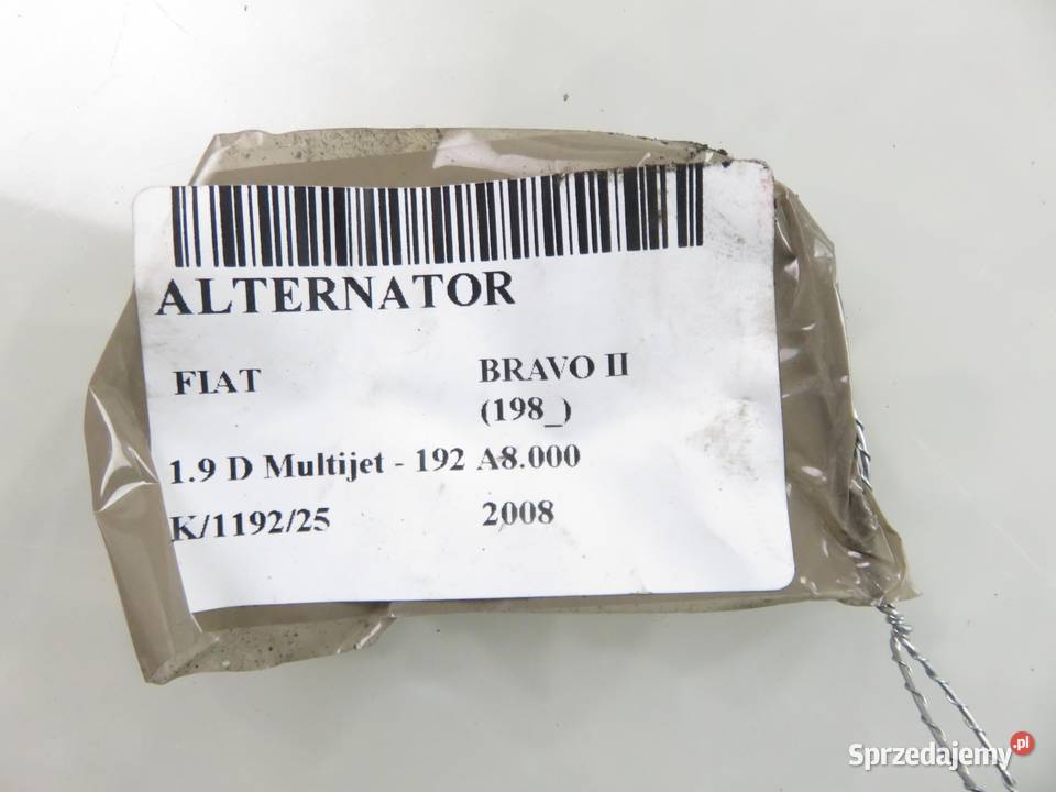 ALTERNATOR FIAT BRAVO II 19 D 51727338