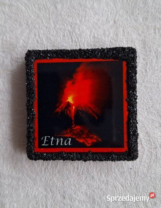 magnes na lodówkę Etna Sycylia Włochy Wrocław