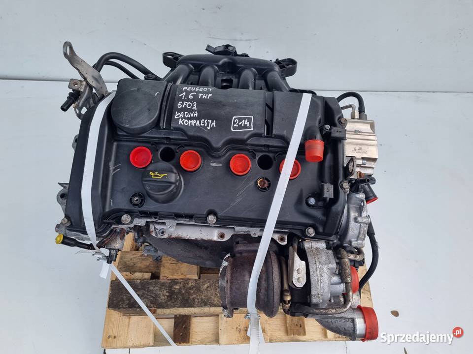 SILNIK KOMPLET Citroen DS4 16 THP T TURBO 156 Rudka