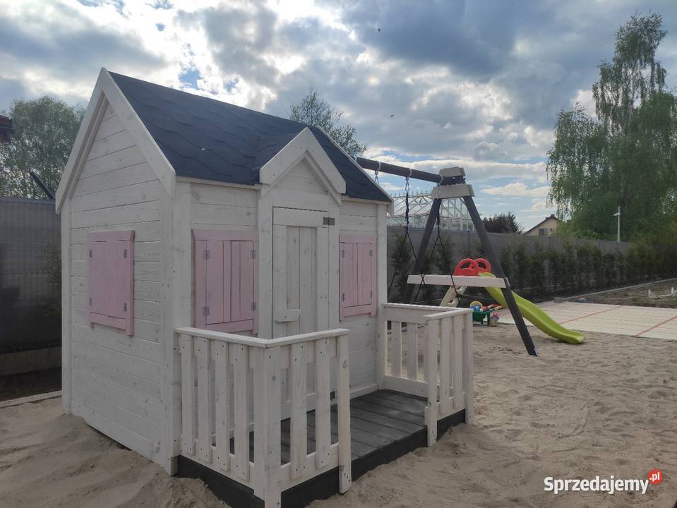 Plac zabaw huśtawka piaskownica ślizg Poznań sprzedam