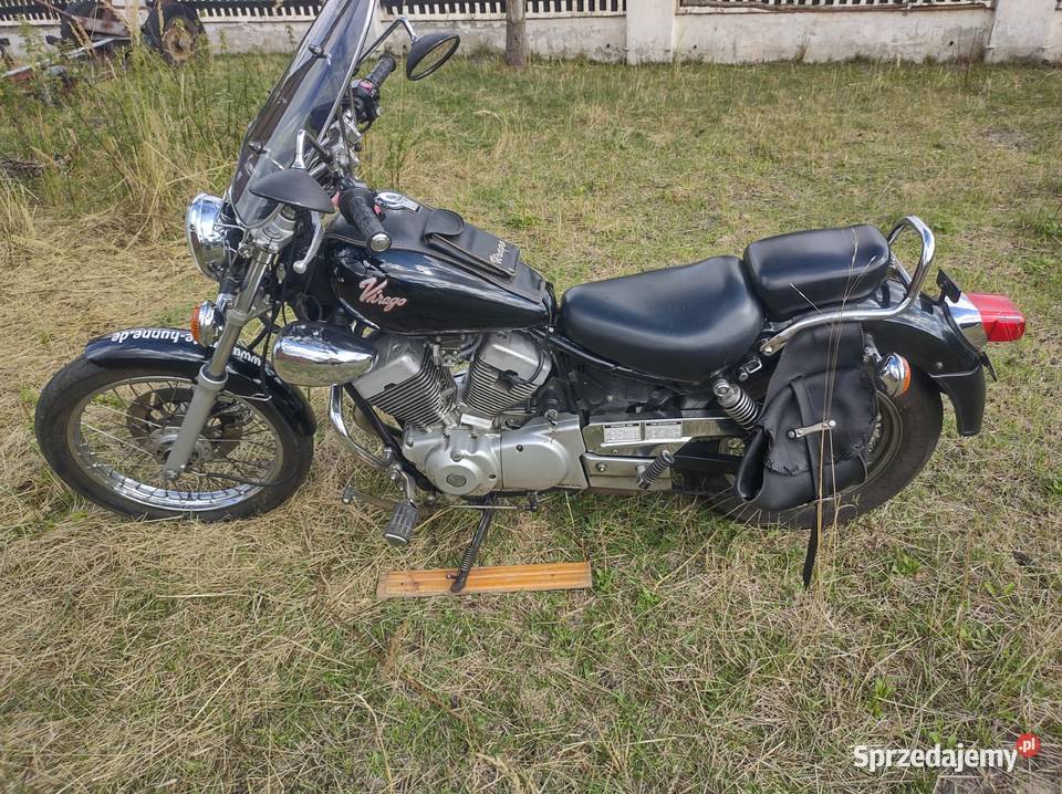 Yamaha virago 1 GR Chopper szyba skorzane sakwy Wólka Łękawska sprzedam