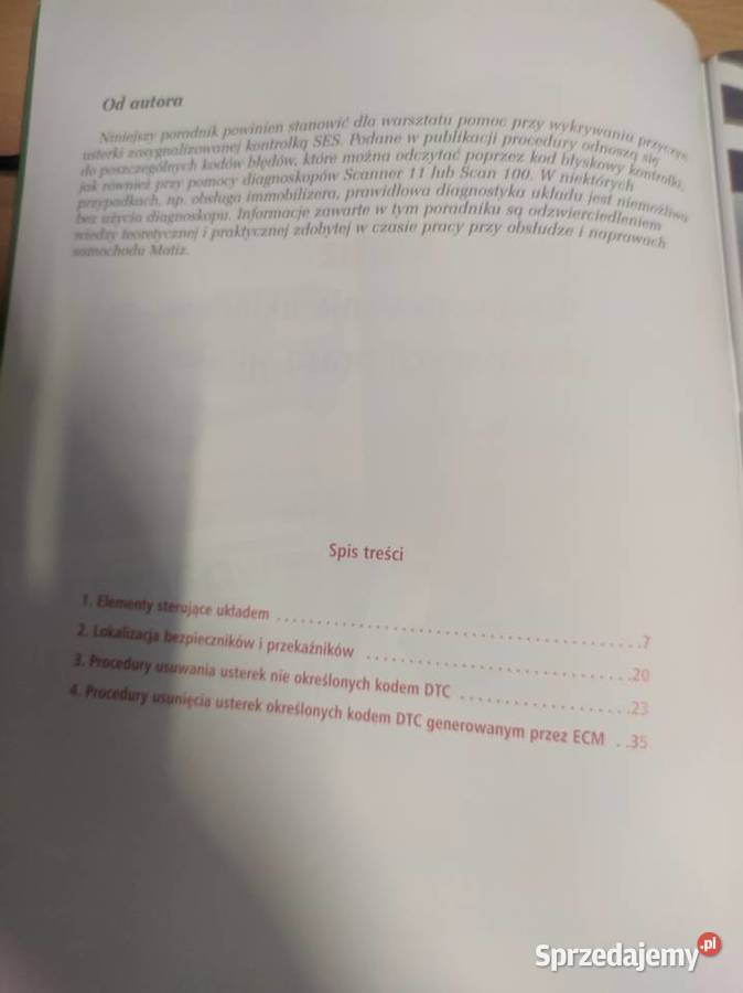 Poradnik Serwisowy Matiz Końskie