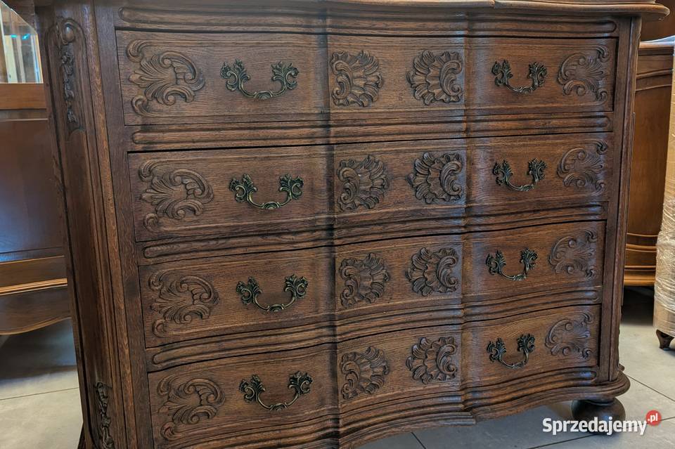 Piękna dębowa komoda sklep Dąbrowa Górnicza
