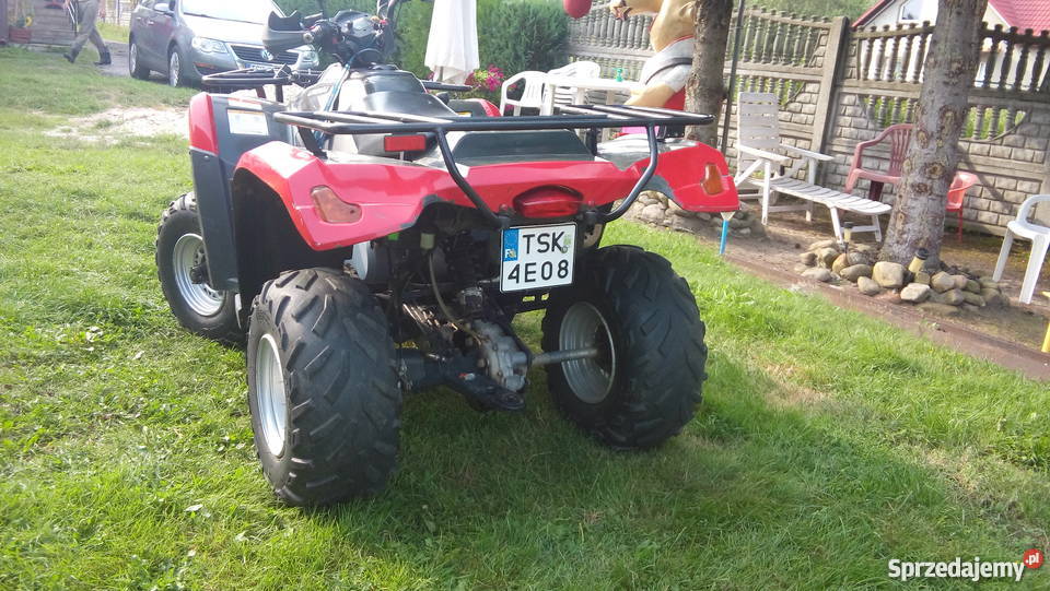 Quad Linhai 200 Zarejstrowany czerwony