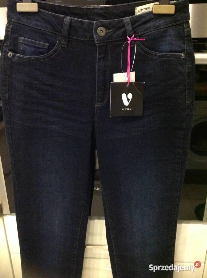 Spodnie Jeans Granatowe Damskie V BY VERY M Długie lubuskie Nowa Sól