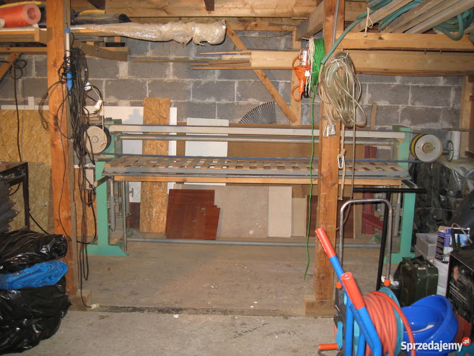 Szlifierka taśmowa stołowa z długim pasem mazowieckie sprzedam