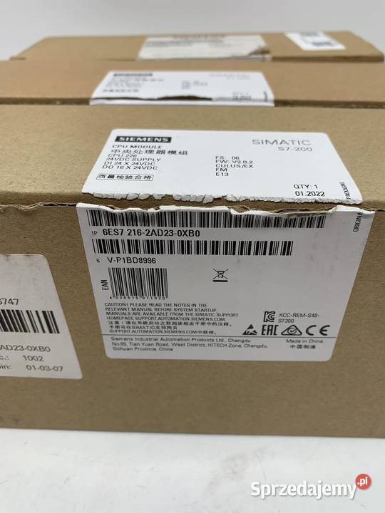 Siemens Simatic CPU 226 6ES72162AD230XB0 6ES7 Warszawa