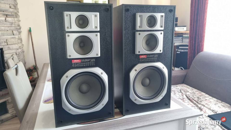 Kolumny Akai SRH44 2x40W 8ohm Made in Japan Warta