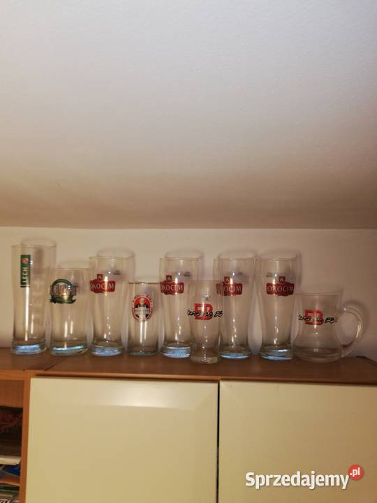 Kolekcja szklanek do piwa pokale i inne Tanio Warszawa