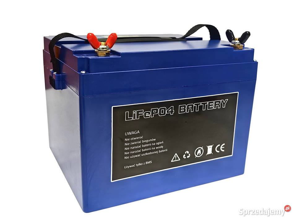 Akumulator litowy LiFePO4 125Ah 12V z BMS 60A do silnika