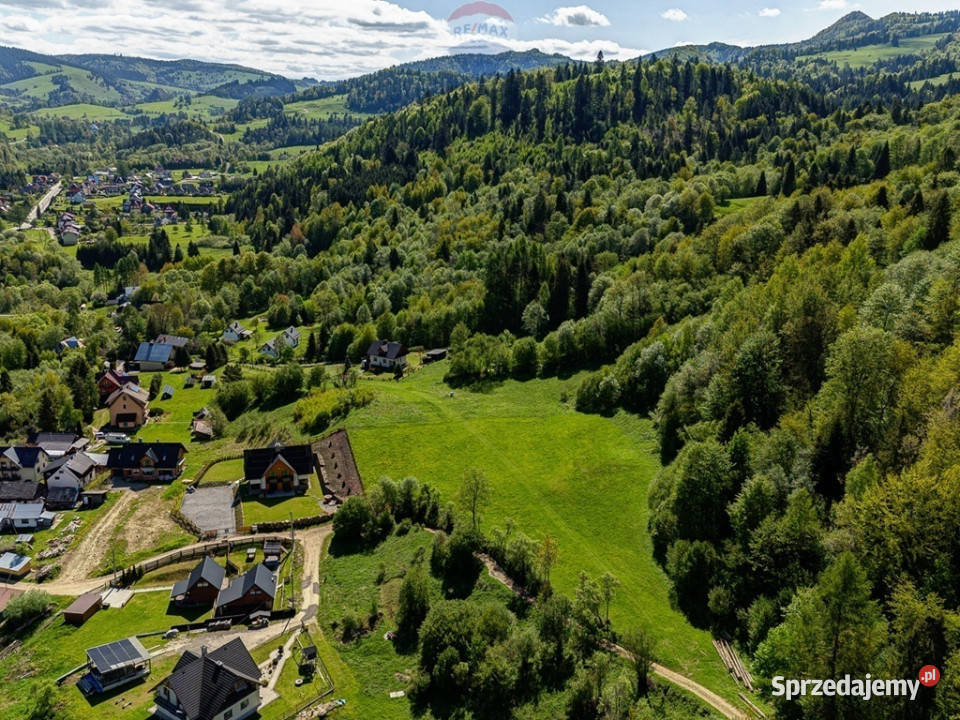 Widokowa Działka na wzniesieniu z pozwoleniem Szlachtowa