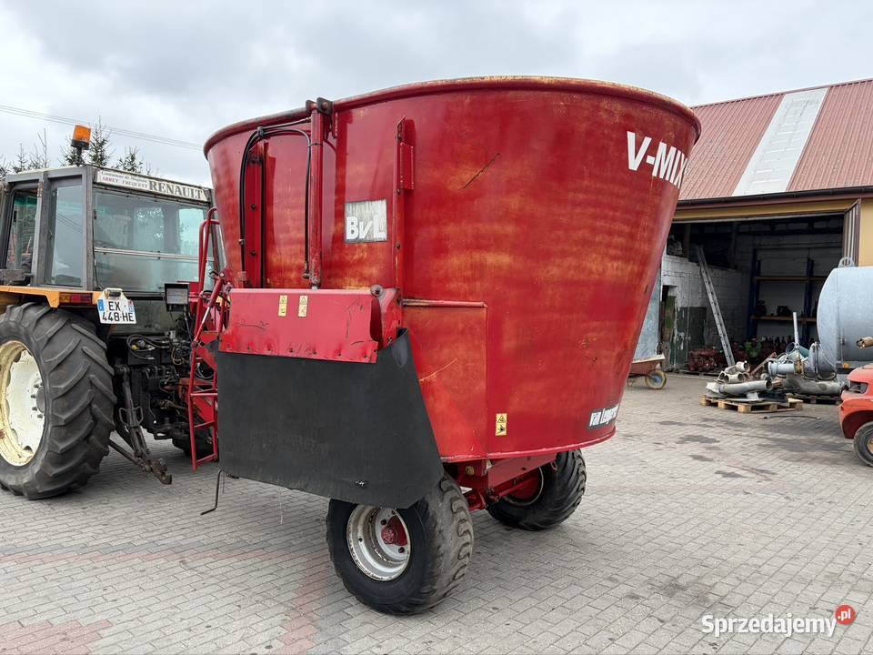Paszowóz BVL Vmix 10m3 wóz paszowy Wozy paszowe Myszyniec
