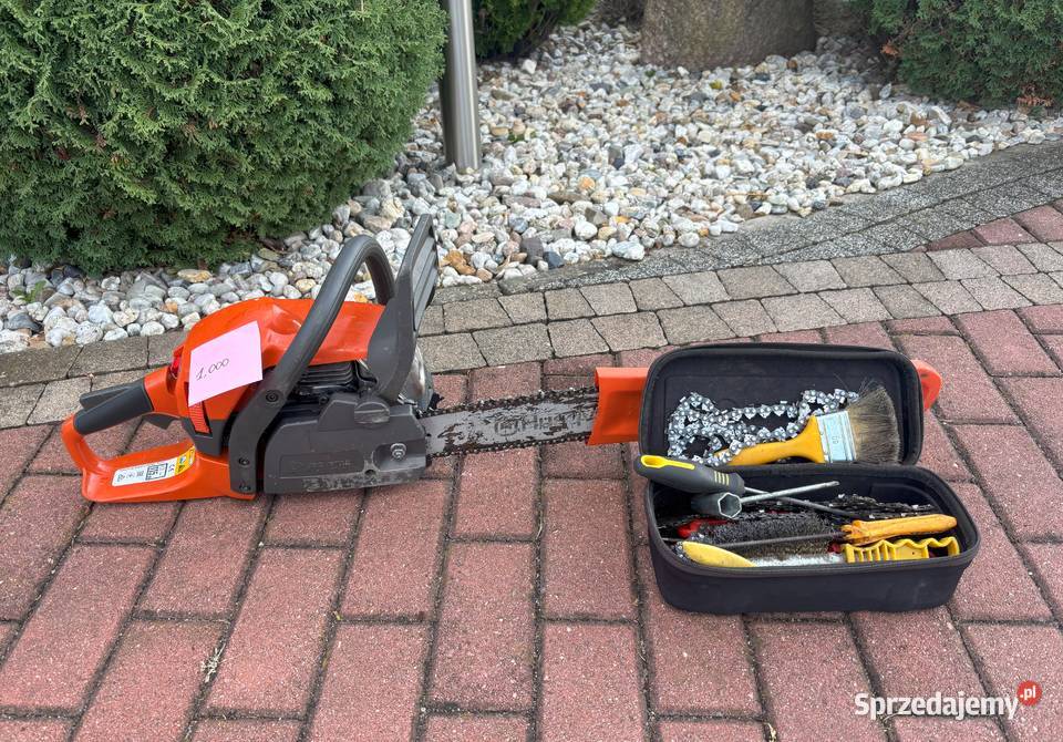 Piła spalinowa HUSQVARNA 445 + zestaw naprawczy i łańcuchy