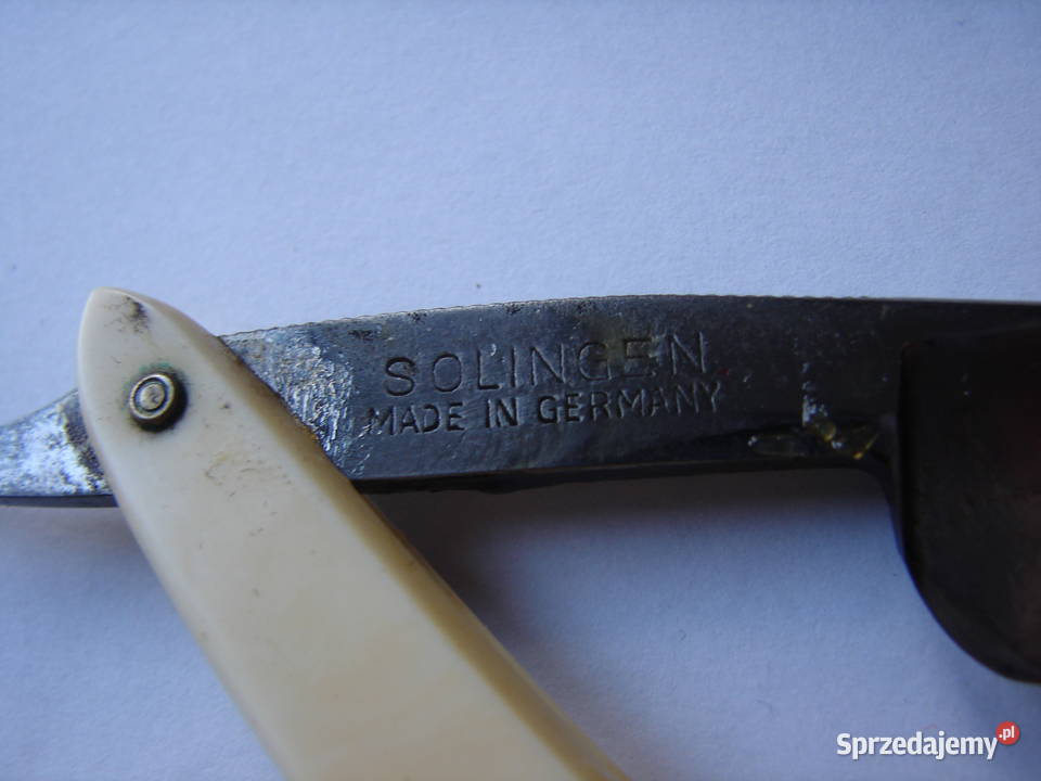 Stara brzytwa Gevoso Germany 41 ładny stan