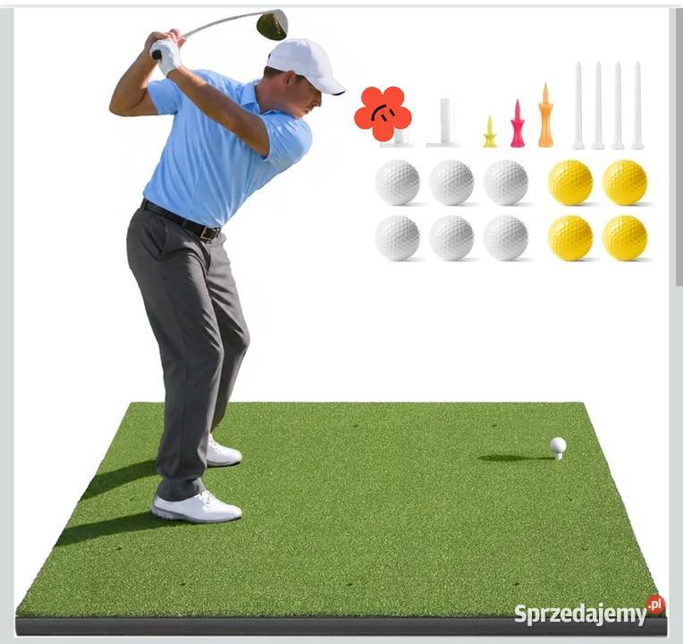 kompletny zestaw golfowy duża mata Treningowa 10 Międzyrzec Podlaski