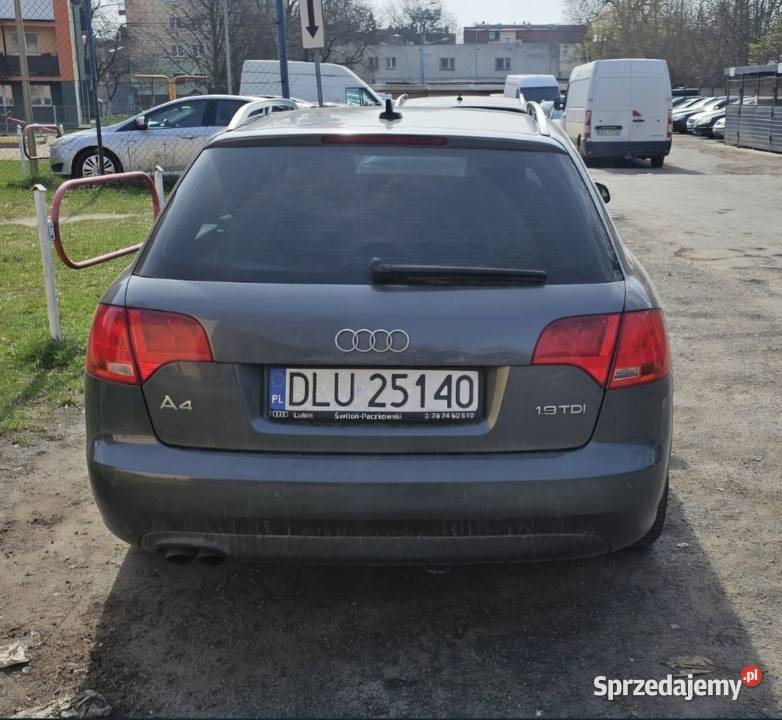 Audi a4 b7 19tdi manualna