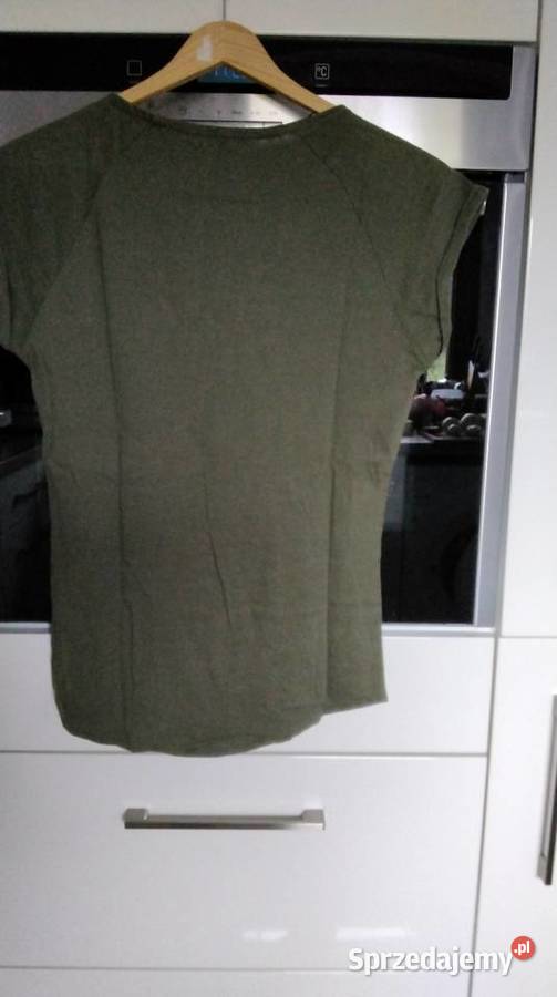 Koszulka Damska DIVERSE S M Zielona Khaki j Nowa Nowa Sól