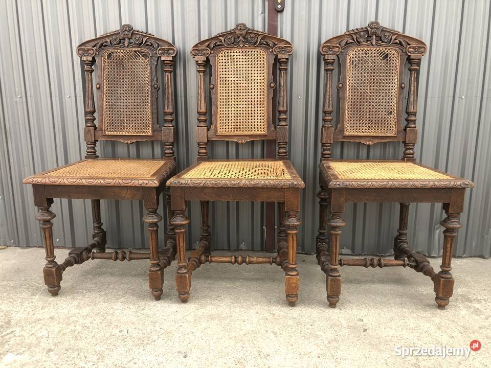 Trzy krzesła - krzesło