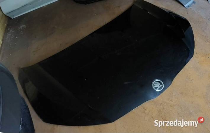 Maska pokrywa silnika skoda octavia IV 4 czarna Rzeszów sprzedam