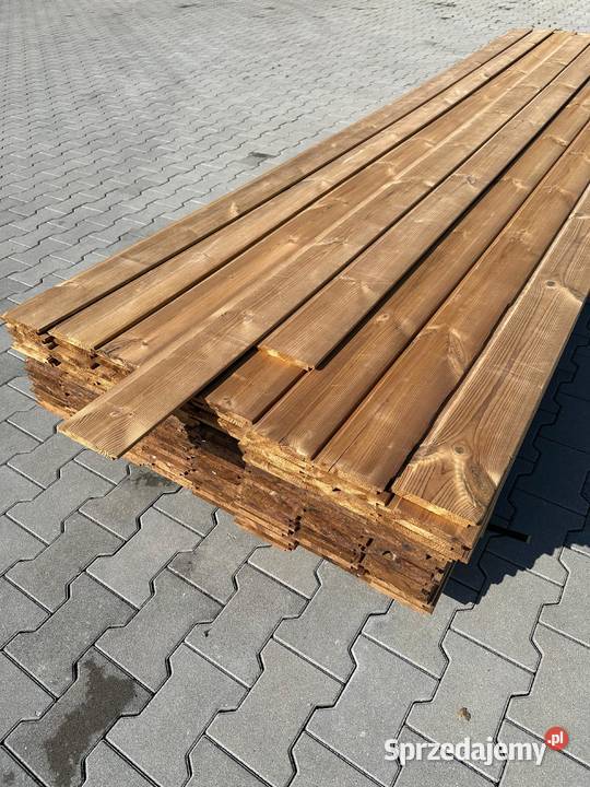 Deska elewacyjna drewniana thermo sosna ZETKA Prusice